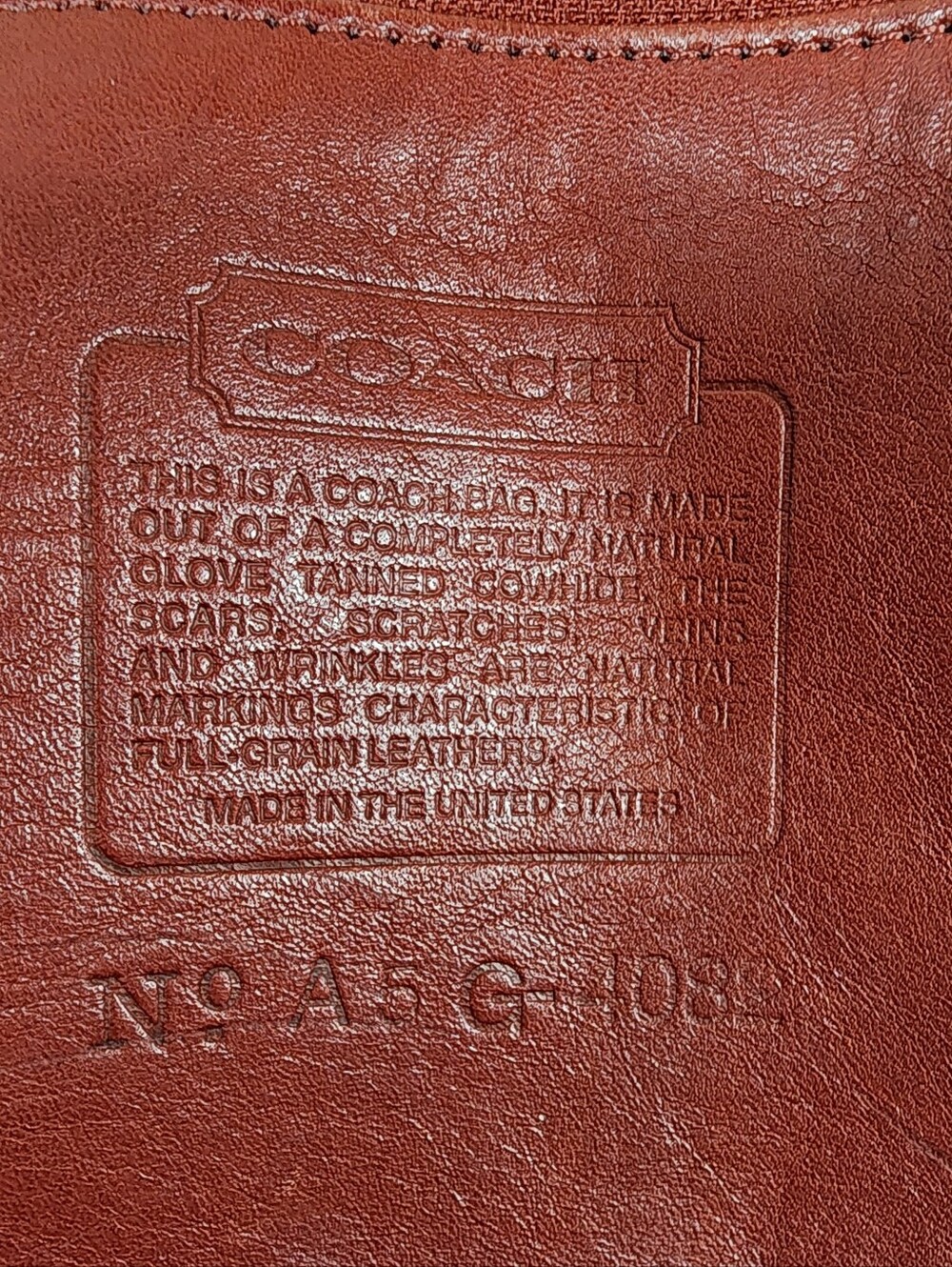 Vintage Coach Soho Bag #4082 - Picture 8 of 11
